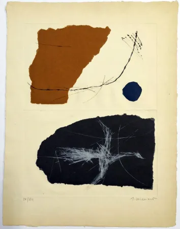 Radierung Coignard - Envols 1