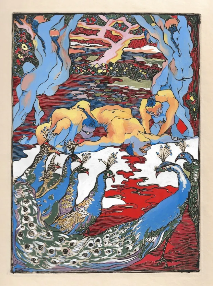 Keine Technische Colucci - Le jardin des supplices (PROOF SET ON JAPANESE PAPER)