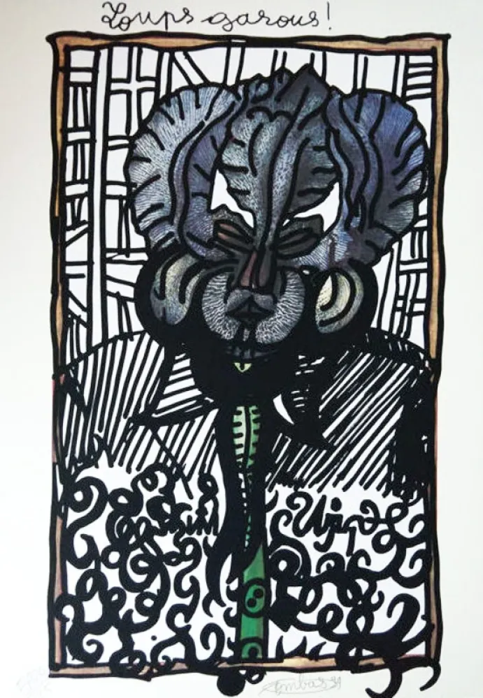 Siebdruck Combas - Loups Garous