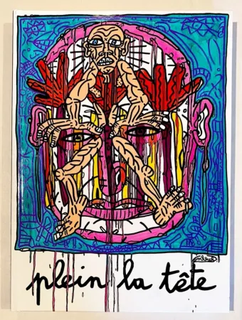 Illustriertes Buch Combas - Plein la tête