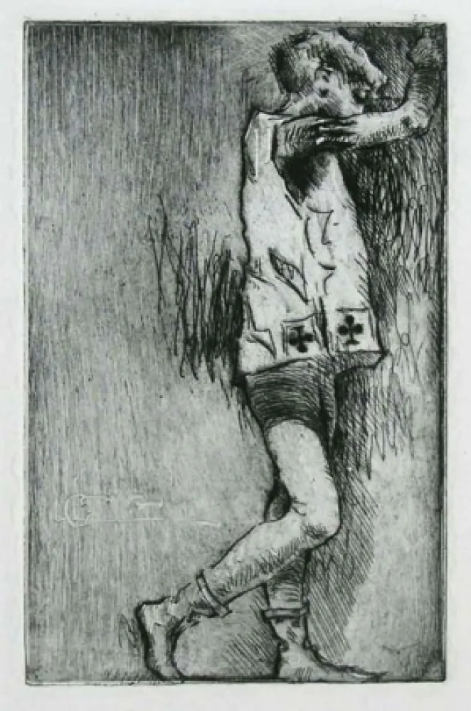 Stich Conconi - FANTE DI FIORI ( The knave of clubs ) 