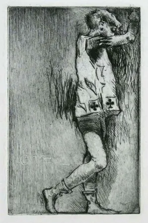 Stich Conconi - FANTE DI FIORI ( The knave of clubs ) 