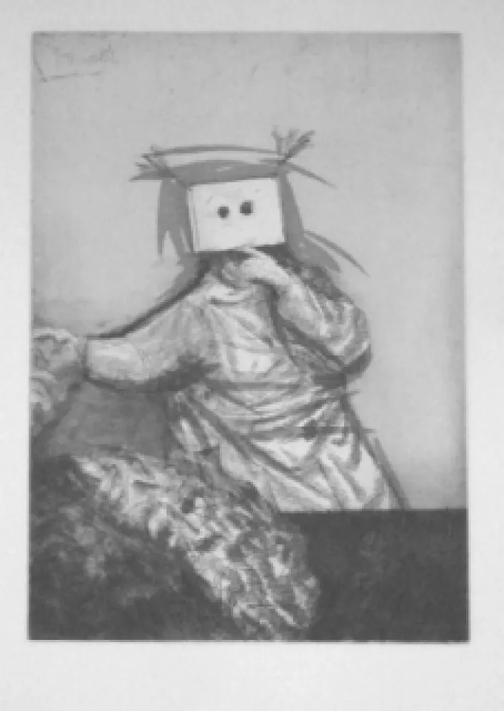 Radierung Und Aquatinta Condé -  Sans titre 3 