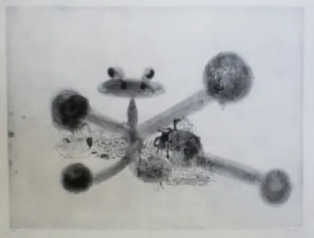 Radierung Und Aquatinta Condo - More sketches of Spain-For Miles Davis 10