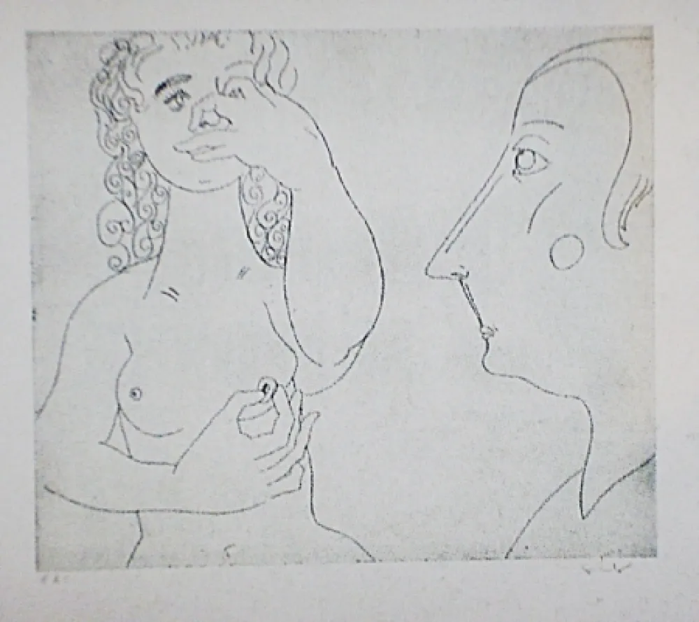 Radierung Und Aquatinta Condo - More sketches of Spain-For Miles Davis 2