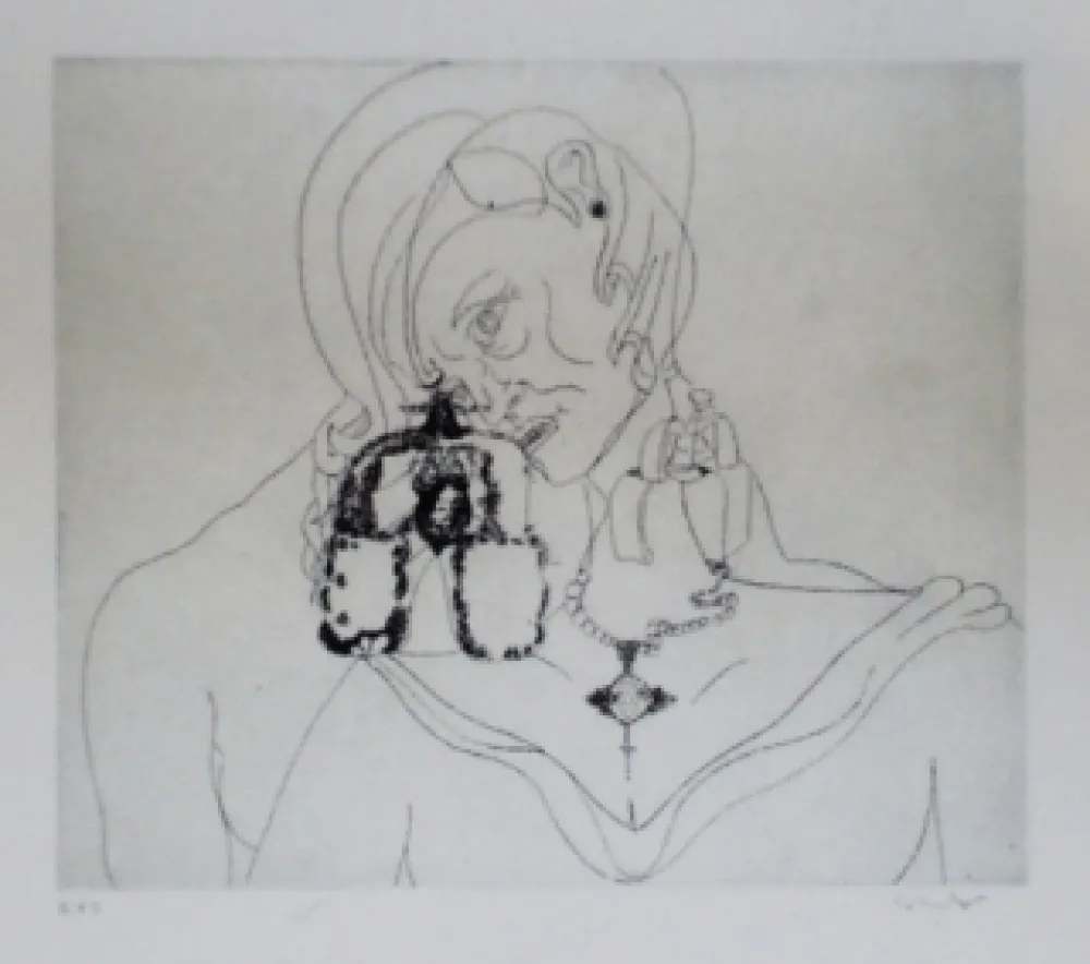 Radierung Und Aquatinta Condo - More sketches of Spain-For Miles Davis 3