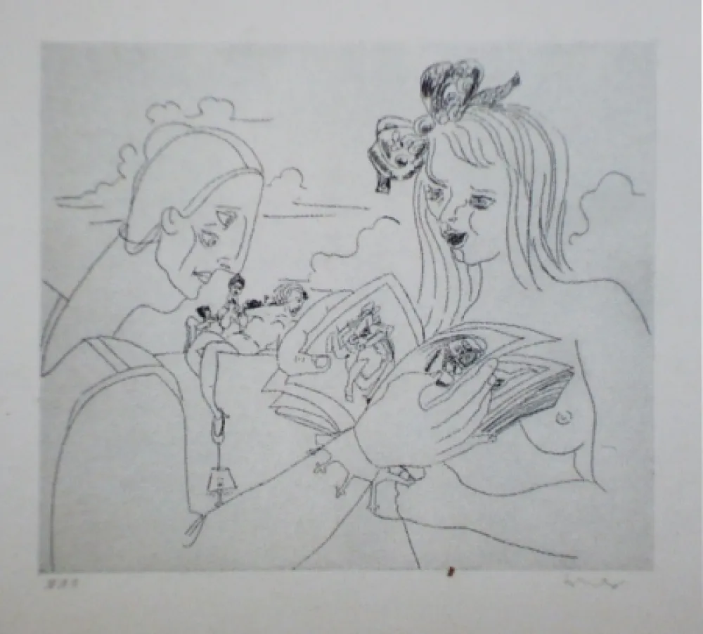 Radierung Und Aquatinta Condo - More sketches of Spain-For Miles Davis 6