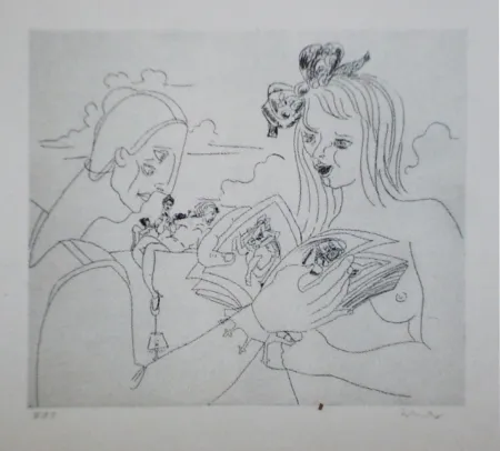 Radierung Und Aquatinta Condo - More sketches of Spain-For Miles Davis 6