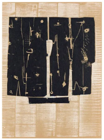 Holzschnitt Consagra - Composition