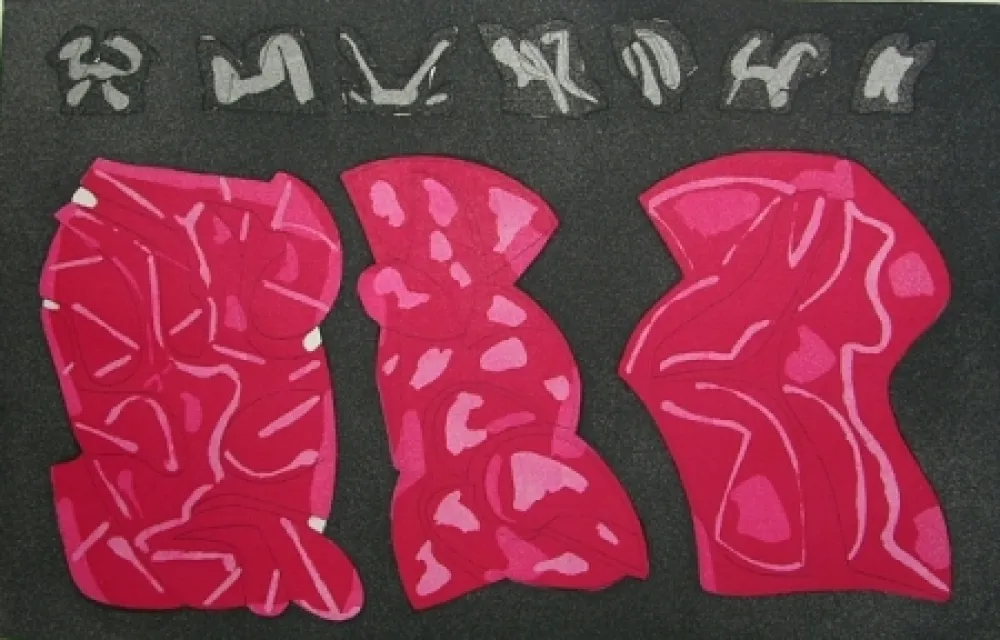 Radierung Und Aquatinta Consagra - Senza titolo