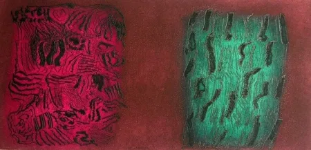 Radierung Und Aquatinta Consagra - Senza titolo