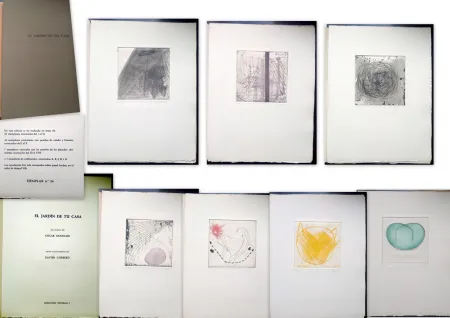 Illustriertes Buch Corbero - Libro de Artista - El jardín de tu casa