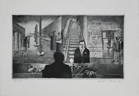 Aquatinta Cords - Bahnhof (Train Station)