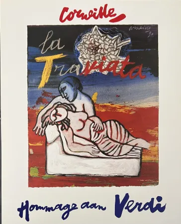 Offset Corneille - Affiche La Traviata Hommage à Verdi