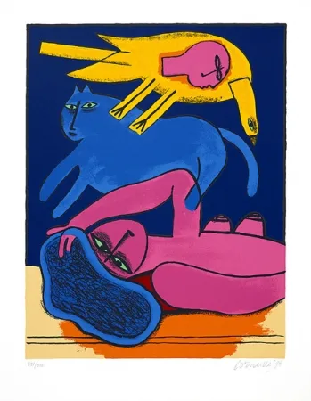 Siebdruck Corneille - Aurore