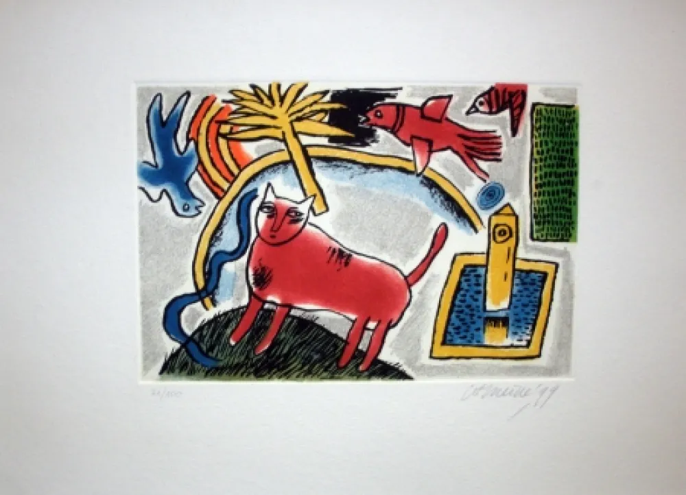 Radierung Corneille - Composizione 1