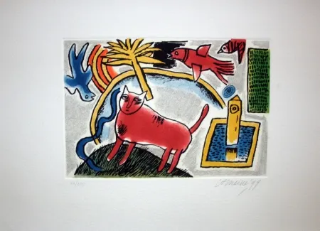 Radierung Corneille - Composizione 1