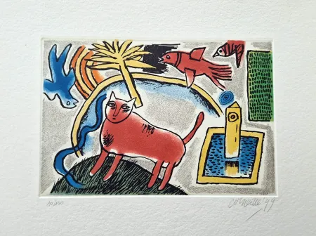 Radierung Corneille - Composizione