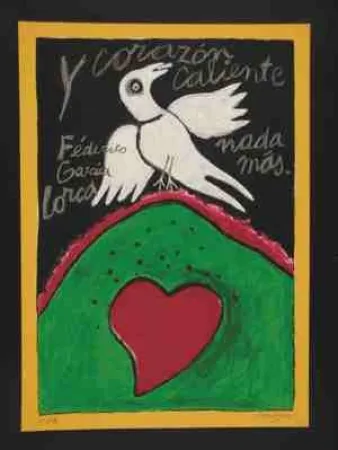 Siebdruck Corneille - Corazon