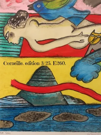 Lithographie Corneille - EA 3/25