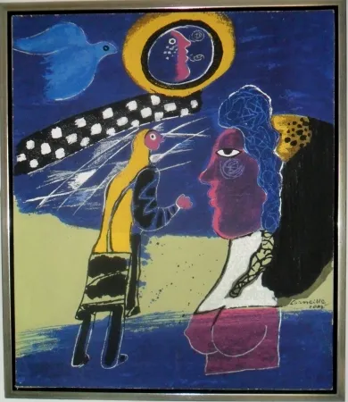 Siebdruck Corneille - Femmes de la Bible 1