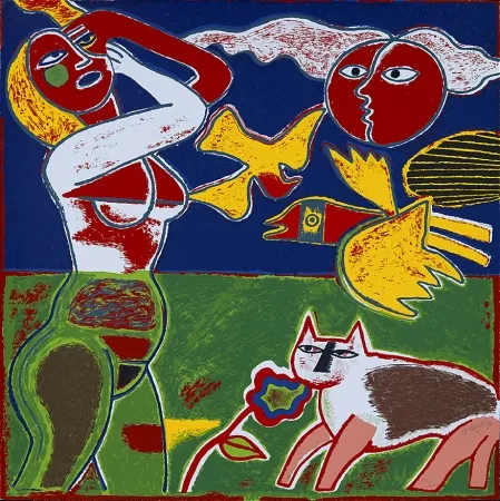 Siebdruck Corneille - Image d'un été