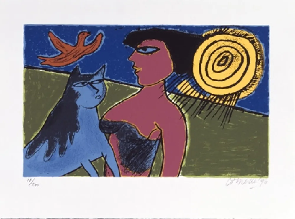 Siebdruck Corneille - L'amour au jour le jour 1