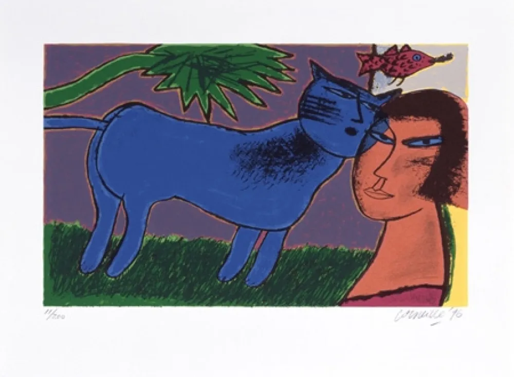 Siebdruck Corneille - L'amour au jour le jour 3