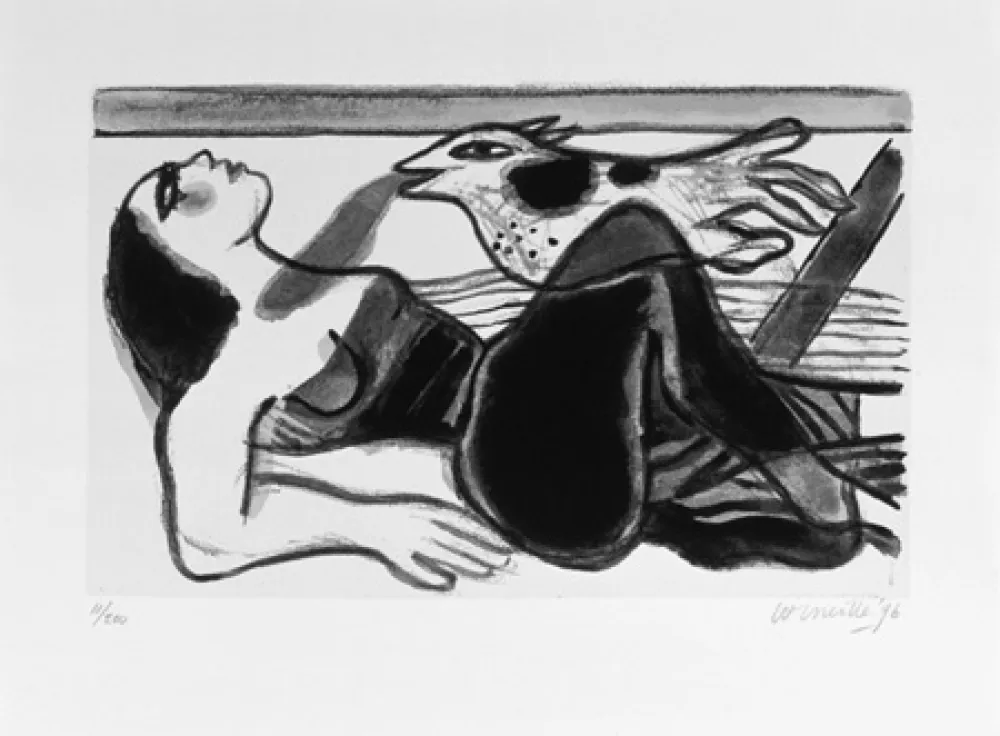 Siebdruck Corneille - L'amour au jour le jour 6