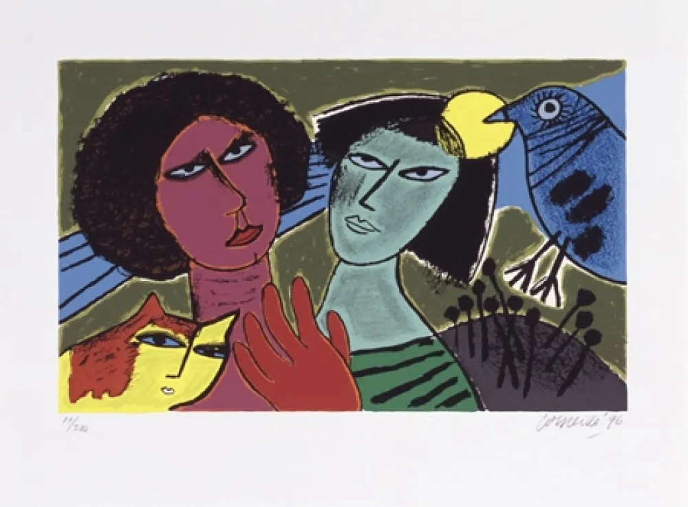 Siebdruck Corneille - L'amour au jour le jour 7