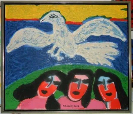 Siebdruck Corneille - Le femmes de la bible IV