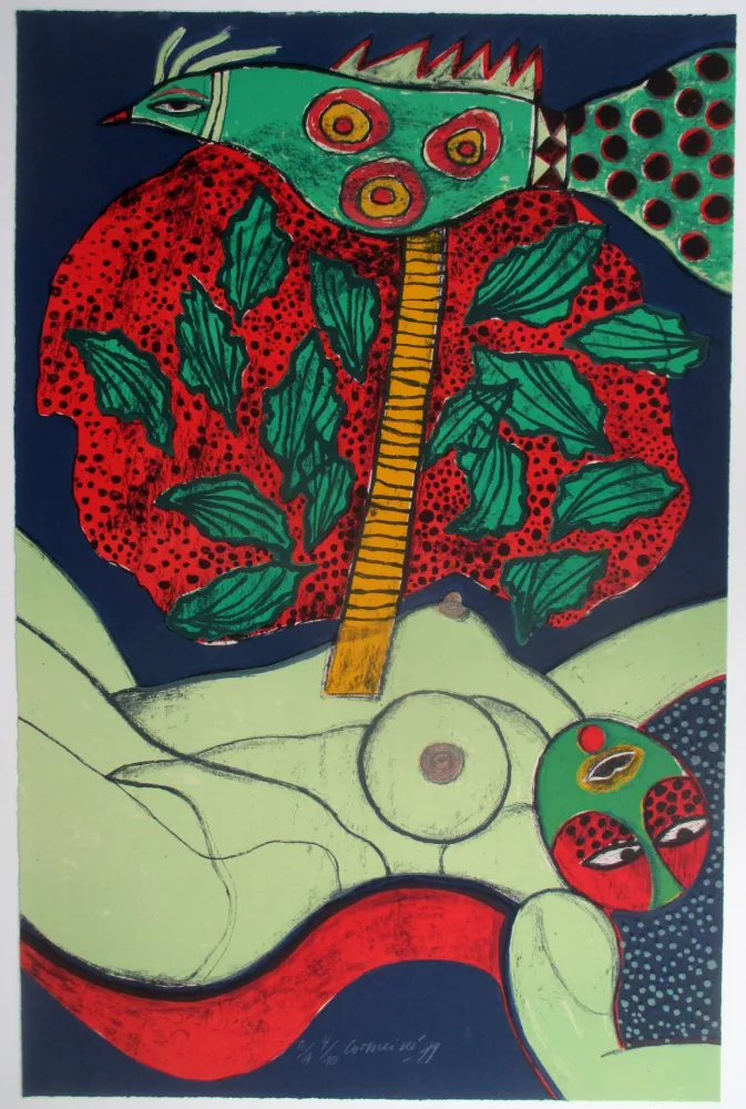 Lithographie Corneille - Le Vertige d 'Oeil