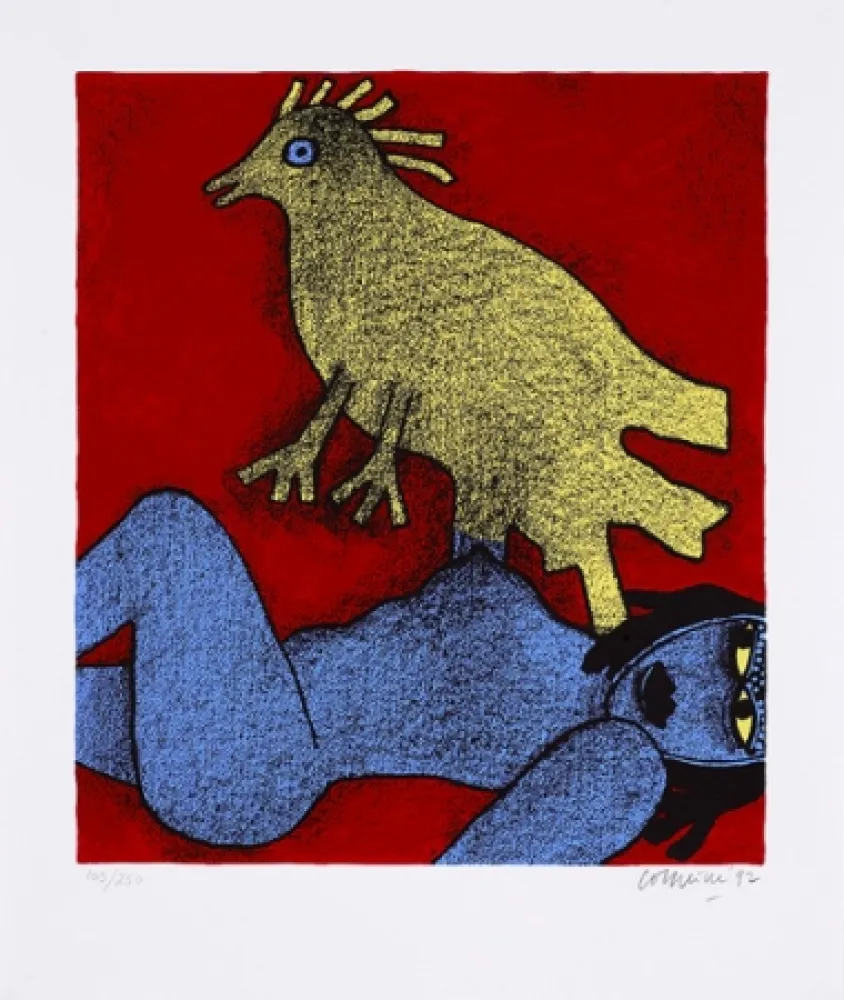 Siebdruck Corneille - Magik africaine