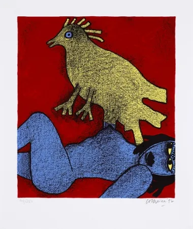 Siebdruck Corneille - Magik africaine