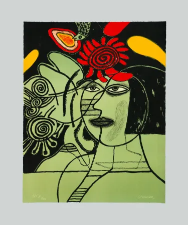 Siebdruck Corneille - Senza titolo