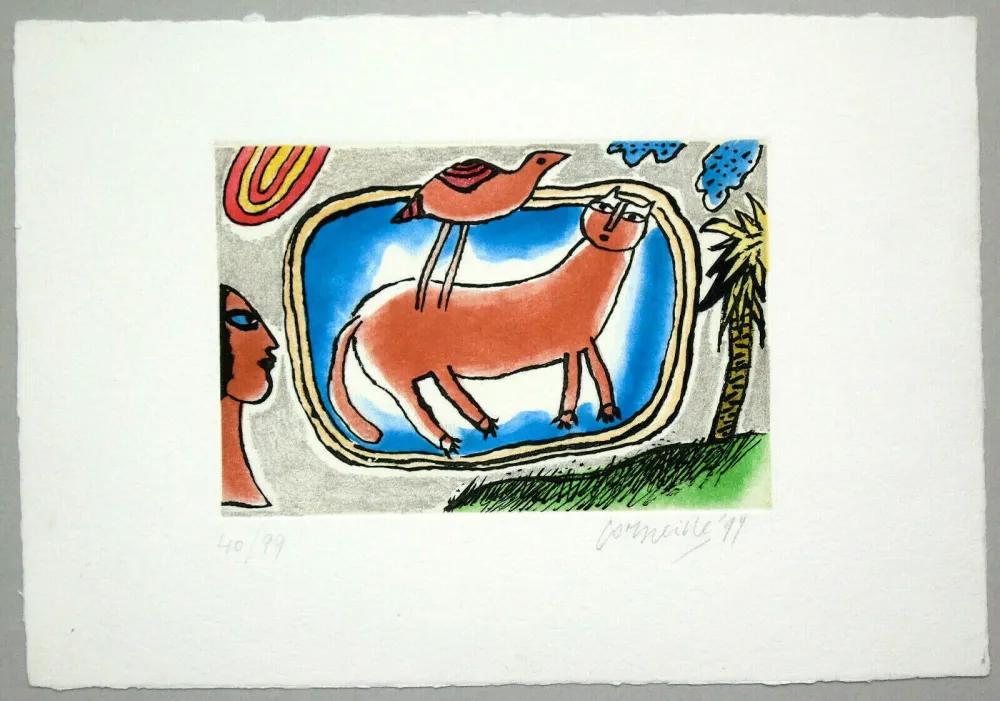 Radierung Und Aquatinta Corneille - Senza titolo