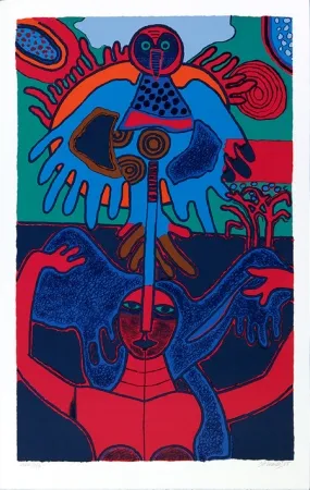 Siebdruck Corneille - Soleil levant