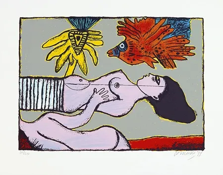 Siebdruck Corneille - Une belle journée de l'été