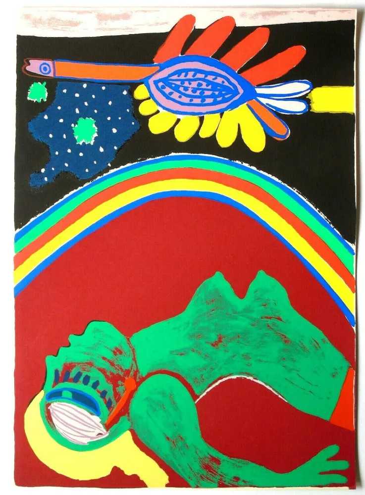 Siebdruck Corneille - Untitled