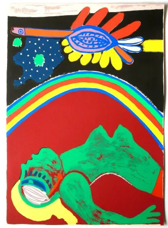 Siebdruck Corneille - Untitled