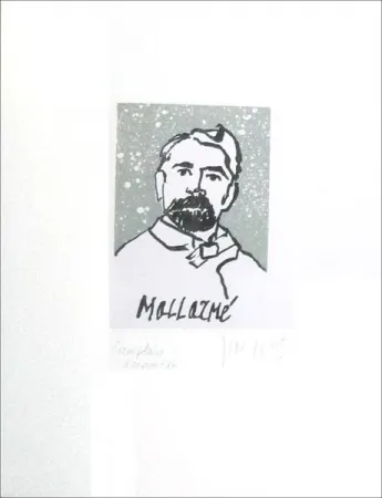 Radierung Cortot - Mallarmé