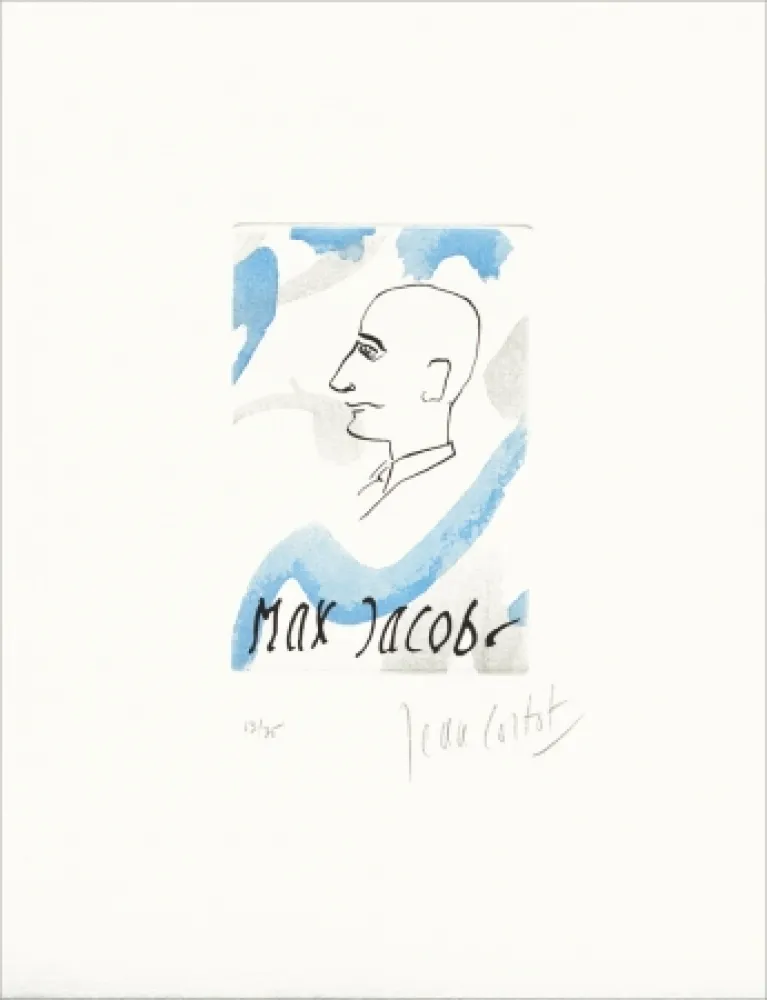 Radierung Cortot - Max Jacob
