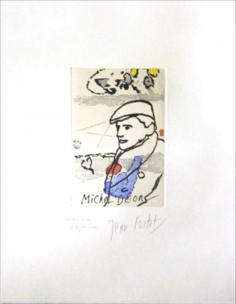 Radierung Cortot - MICHEL DEON