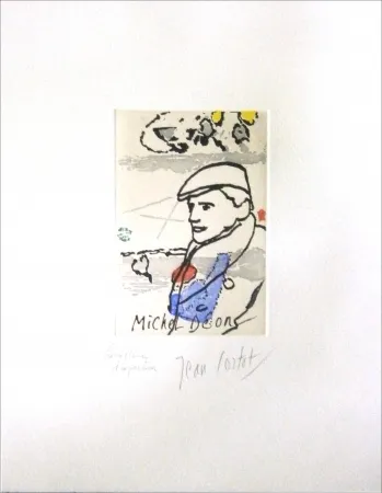 Radierung Cortot - MICHEL DEON