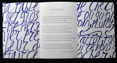 Illustriertes Buch Cortot - Sonnets pour trois amis