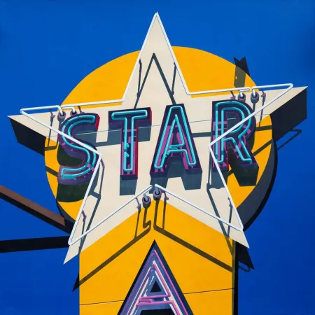 Siebdruck Cottingham - Star (Hollywood)