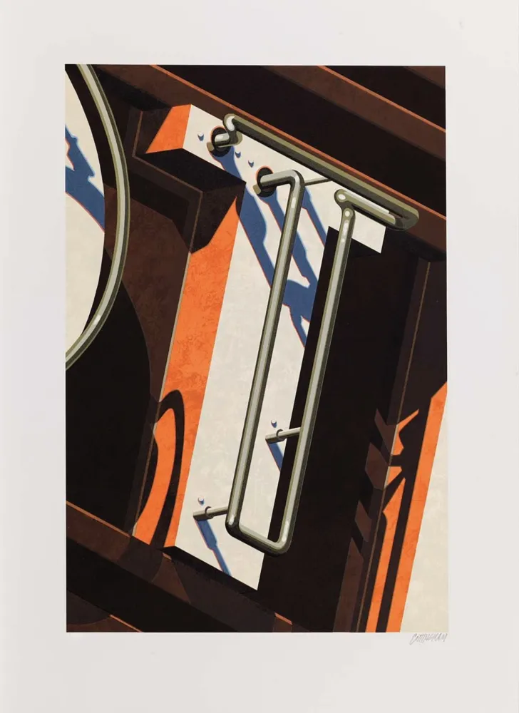 Lithographie Cottingham - The Letter T