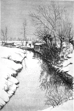 Radierung Cotugno  - Il Sillaro