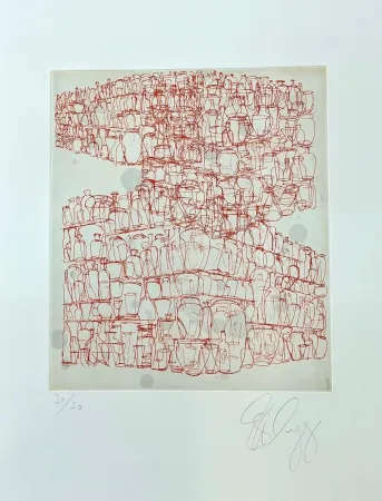 Radierung Cragg - Sin titulo