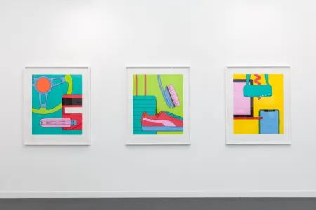 Siebdruck Craig-Martin - Intimate Relations II